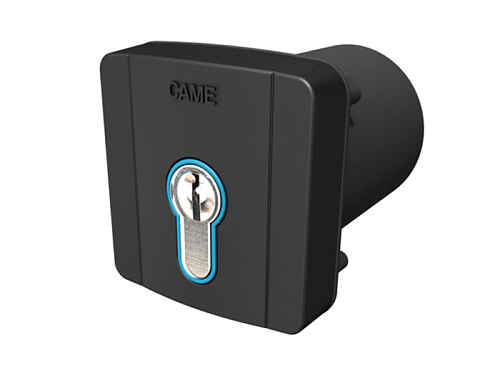 Купить Встраиваемый ключ-выключатель CAME SELD2FDG с цилиндром замка DIN и синей подсветко с доставкой и установкой в Красном Сулине